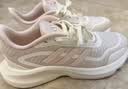 阿迪达斯（adidas）女鞋跑步鞋减震防滑耐磨舒适跑步运动鞋 C白/CL粉/灰色 36.5 实拍图