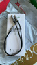 绿联 3.5mm一分二音频线 1分2公对母情侣耳机线 AUX立体声分线器 手机音频转接头 棉网款 黑40454 实拍图