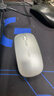英菲克（INPHIC）M1无线鼠标可充电办公蓝牙三模电量显示静音便携适用于惠普华硕苹果IPAD笔记本电脑无限轻音 【蓝牙三模电量显示版-无线轻音】Ty-C充电太空银 实拍图