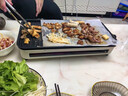 奥克斯（AUX）电烤炉电烧烤炉烤肉锅电烤盘家用户外室内无烟烤串烤肉一体机可拆洗不粘多功能 烤架+烤盘-可拆洗【5分钟20串】 1层 实拍图