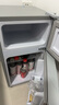 华宝小冰箱迷你小型家用冷藏冷冻两用一级能效出租房宿舍用办公室节能省电双门电冰箱 【店长推荐】58L银色【一级能效】 实拍图