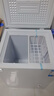 荣事达（Royalstar）小冰柜家用小型冷冻保鲜迷你冷藏商用卧式冷柜单用储母乳柜节能省电 168白色【可囤150斤肉 加厚发泡 强制冷】 实拍图