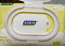 妇炎洁益生菌湿厕纸80抽*8包清润滋养擦除细菌养护私处湿巾家庭装囤货装 实拍图