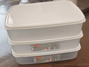 佳帮手冰箱保鲜盒食品级抗菌收纳盒专用密封水果蔬菜冷冻盒1000ml3只装 实拍图