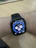 Apple/苹果 Watch S11 智能手表GPS款46毫米深空灰色铝金属表壳黑色运动型表带M/L MEVP4CH/B 实拍图