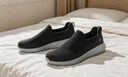 斯凯奇（Skechers）健步鞋男鞋秋冬季新款一脚蹬运动鞋休闲软底舒适布鞋 实拍图