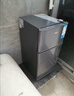 奥克斯小冰箱家用小型迷你冷藏冷冻两用出租房宿舍用节能省电寝室办公室电冰箱 【净化去味】176银色【高效保鲜 铜管速冷】56L 实拍图