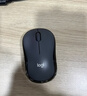 罗技（Logitech）M220 轻音鼠标 无线鼠标 办公鼠标 对称鼠标 带无线微型接收器 灰黑色 实拍图