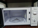 美的（Midea）快捷微波炉 家用小型 360°转盘加热 旋钮操控 易洁内胆2026新款（M1-L213B二代） 实拍图