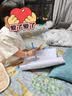 戴米安ins风纯棉婴儿围嘴宝宝口水巾韩版卡通刺绣防水新生儿围兜秋冬季 粉梦世界纯棉防水3条装 实拍图
