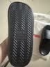 京东京造【泡泡云】踩屎感厚底轻盈防滑外穿拖鞋凉拖男士 黑色40-41 实拍图