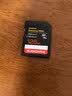 闪迪（SanDisk）128GB SD内存卡 4K V30 U3 C10 相机存储卡 读速200MB/s 写速90MB/s 微单/单反相机内存卡 实拍图