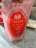 保宁（B&B） 进口柔顺剂补充装1300ml*2袋 婴儿衣物柔软剂宝宝内衣防静电韩国 (柔顺剂2袋组合装) 实拍图