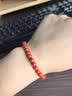 石玥珠宝精品5.5-6mm凉山南红玛瑙手串本命年转运珠手链男女士款礼物 实拍图