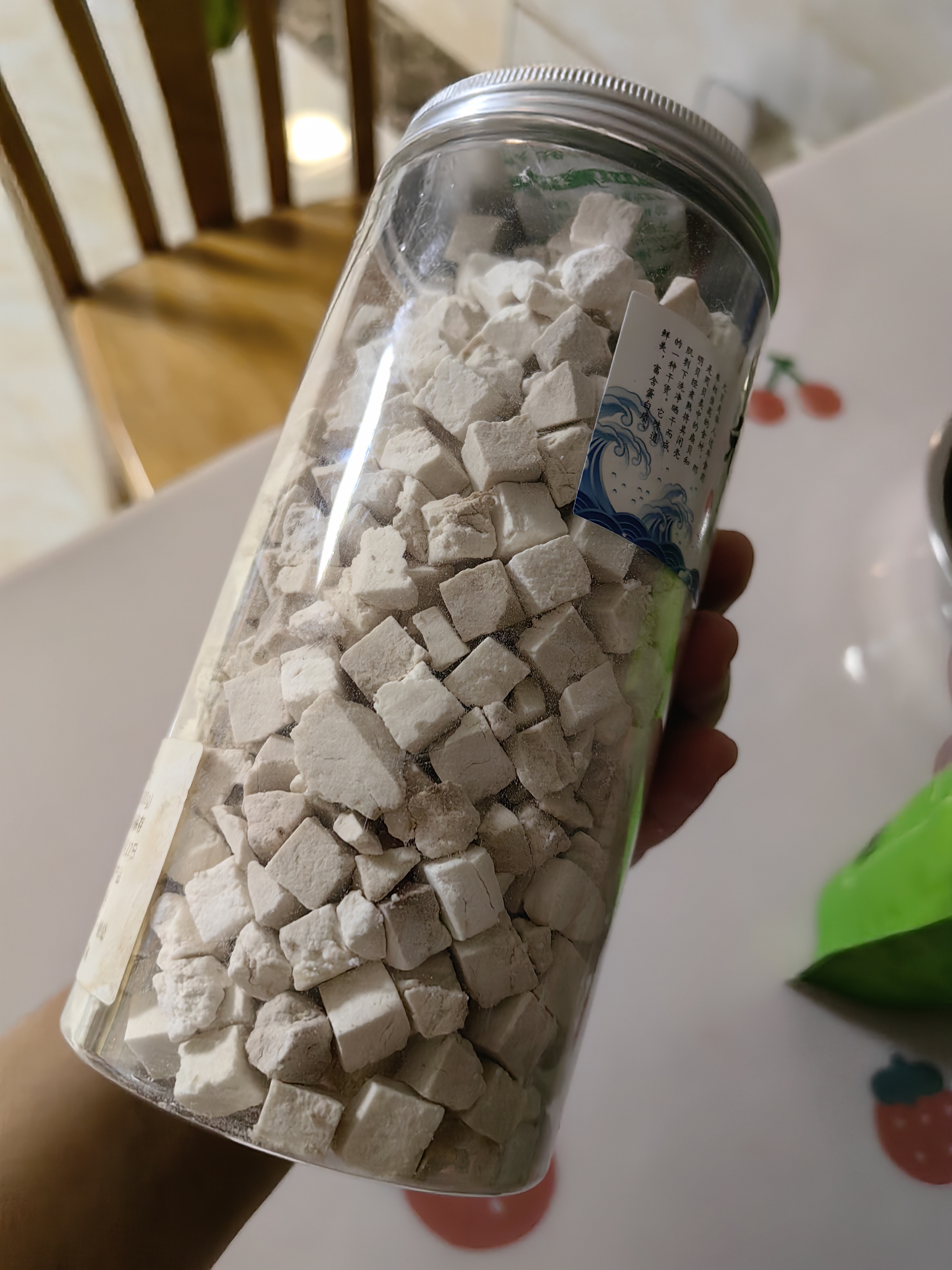 福茗源养生茶 白茯苓500g 特级品质茯苓块茯苓丁搭芡实茯苓薏米山药打粉 实拍图