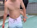 361°游泳裤男士五分防尴尬假两件双层泳衣大码速干专业训练温泉装备 实拍图