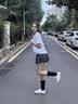 WESTRAVAL小白鞋女2026秋季休闲鞋运动板鞋厚底内增高女鞋帆布鞋芭蕾德训鞋 米白色内增高 35 实拍图