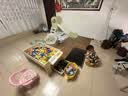 顽乐熊宝宝滑滑梯儿童室内家用小型婴儿秋千组合小孩大型玩具幼儿游乐场 特大神童绿色二合一单滑梯【加大加宽】 升级加宽37cm滑道 实拍图