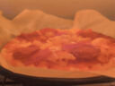 潮香村榴莲匹萨320g*2 馅料占比≥45%马苏里拉芝士早餐披萨金枕榴莲果肉 实拍图
