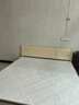 零树 实木床主卧双人床单人床【包安装】1.8m*2m床+5cm椰棕床垫JY-005 实拍图