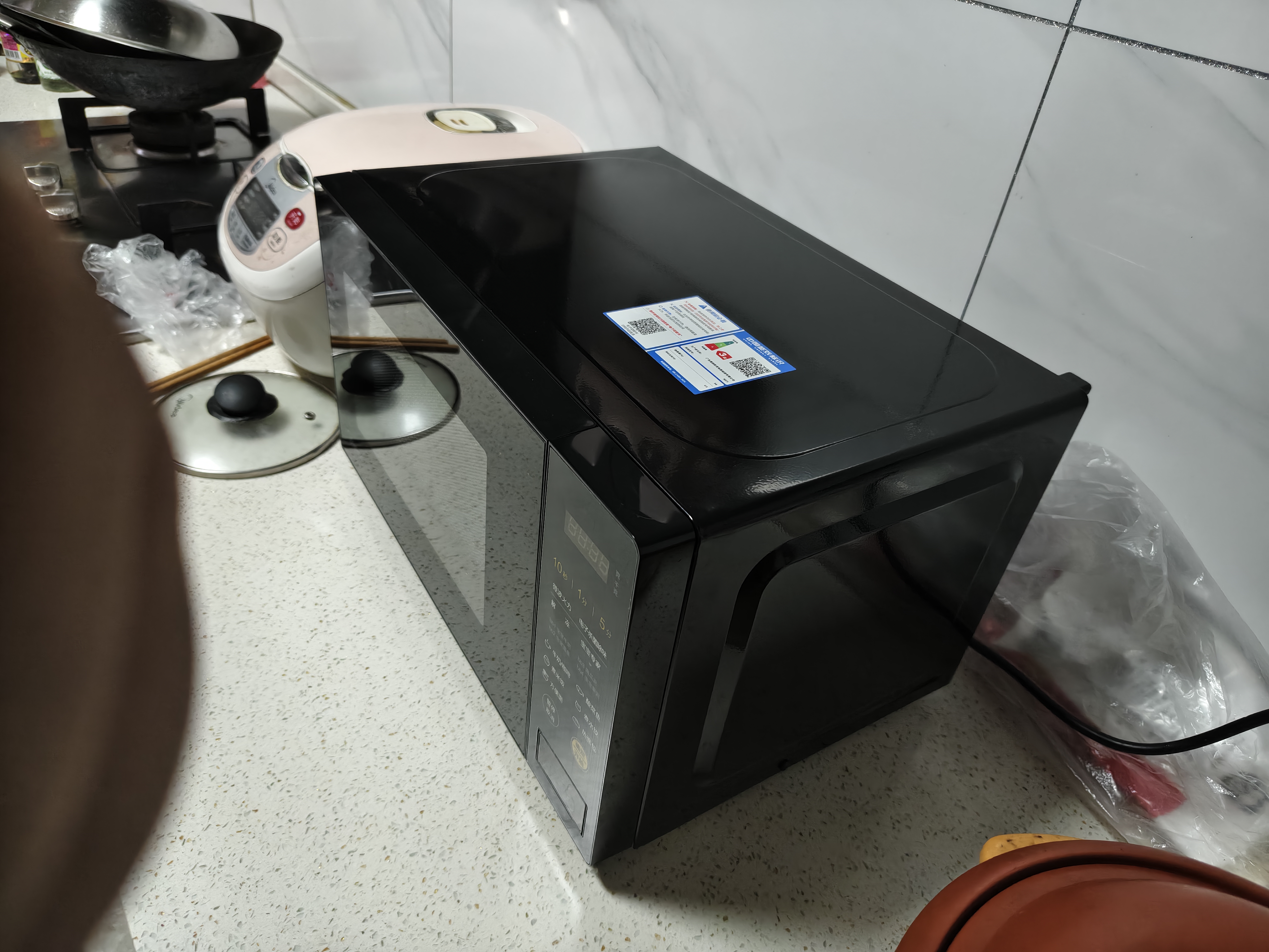 美的（Midea）【行业爆品】家用微波炉20L大容量 均匀速热按键操作 智能菜单一键解冻微波杀菌 高性价比 微波杀菌 20升 实拍图