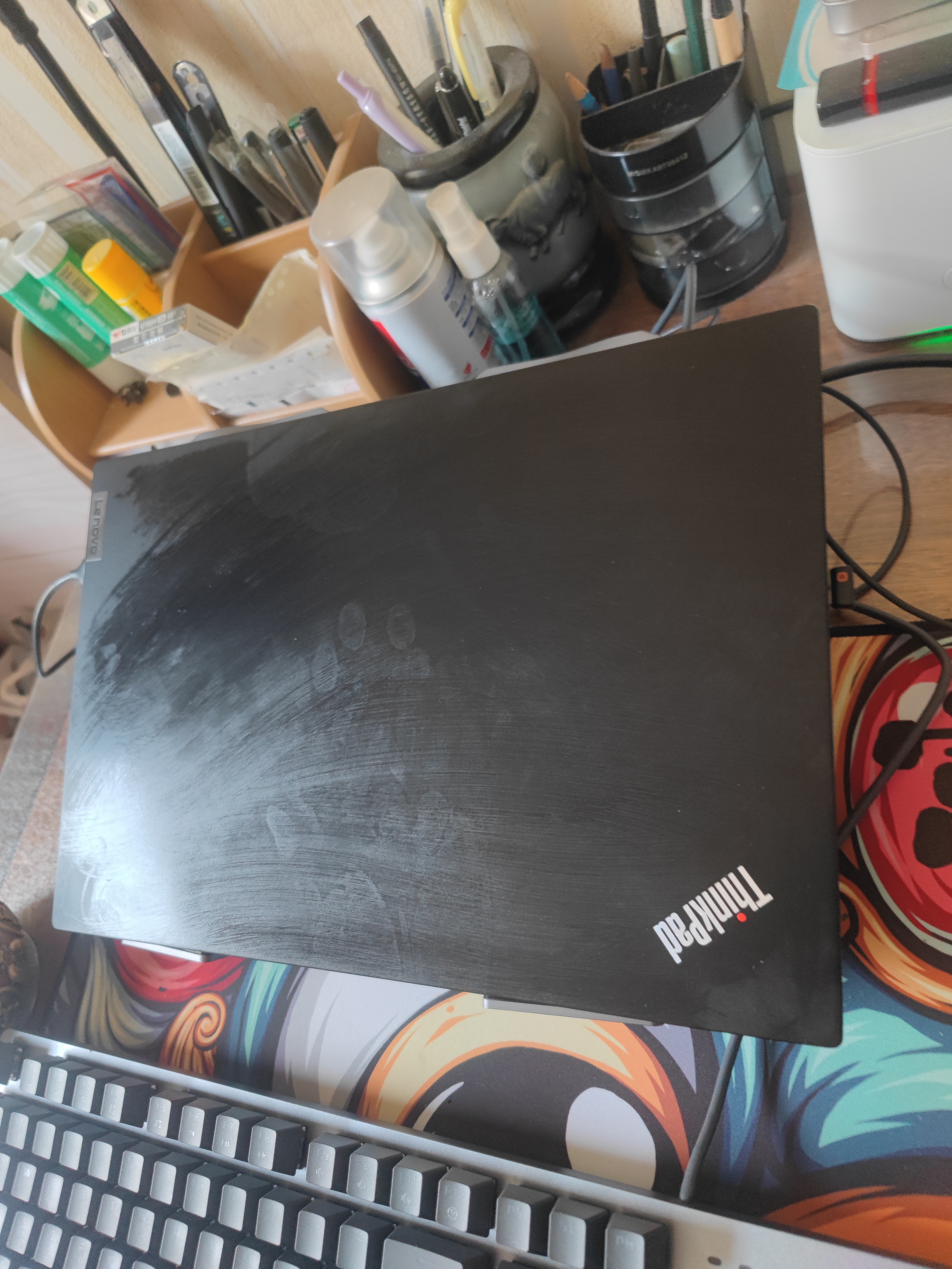 联想（Lenovo）拯救者擎天旋转支架 LSS9 电脑支架旋转适用Apple华为小米小新来酷斗战者拯救者y7000p/r9000p 实拍图