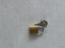 梅花（BLOSSOM）铜挂锁防水防锈家用锁具宿舍柜门锁防盗窗锁头小铜挂锁迷你挂锁箱包挂锁可做通开20mm BC0720 实拍图