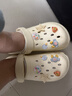 名创优品（MINISO）洞洞鞋男女夏季外穿凉鞋防滑厚底踩屎感包头凉拖鞋卡其色+海星 实拍图