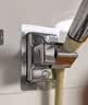 JOCBO【精工】免打孔花洒支架浴室花洒淋浴头固定器可旋转调节喷头底座 旋转免钉支架【掉落换新】电镀银 实拍图