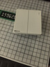 NVC雷士电工 开关插座 二开单控86型暗装墙壁开关面板 N25奶油白 实拍图