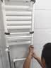 海尔小背篓家用暖气片钢制卫浴水暖散热器装修壁挂式置物架 800mm高 实拍图