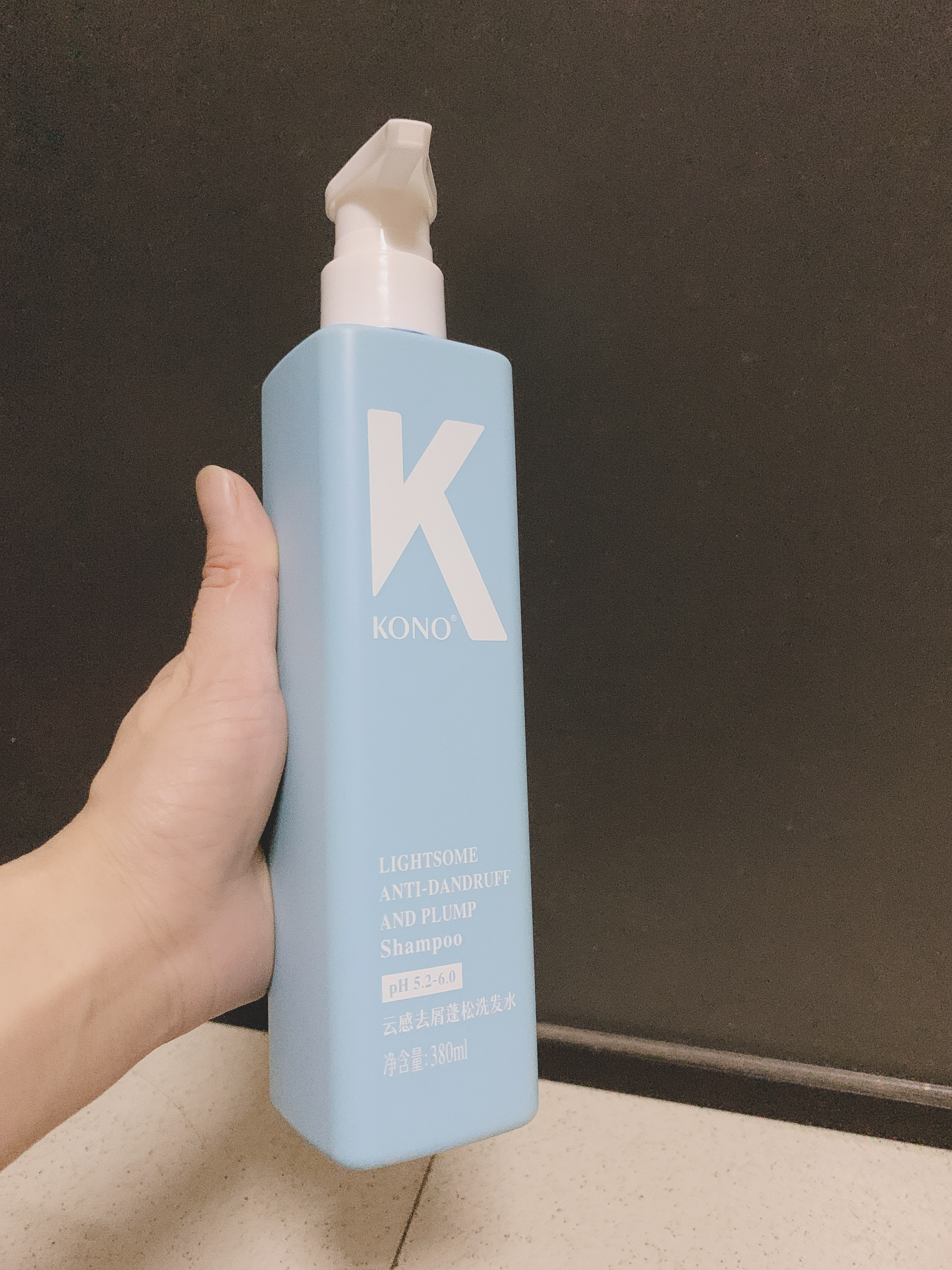 KONO卡厘云感蓬蓬瓶去屑洗发水380ml 转角茉莉香持久止痒清爽洗发膏露 实拍图