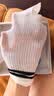 尼多熊儿童袜子夏季足球袜长筒袜网眼女童中筒学生袜男童不过膝抗菌防臭 实拍图