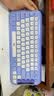 罗技（Logitech）POP ICON KEYS无线蓝牙键盘 AI轻音薄膜电脑办公键盘鼠标套装mac ipad键鼠套装泡泡键盘自定义85键 POP ICON COMBO 紫色 实拍图
