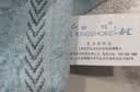 金号纯棉毛巾 洁面巾 A类全棉洗脸运动毛巾蓝色1条70*33cm/100g 实拍图