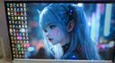 泰坦军团27英寸2K 235Hz HDR500广色域 FastIPS硬件低蓝光 10Bit PS5游戏 电竞背光灯 白色显示器 27G2R2+ 实拍图