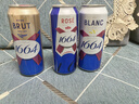 kronenbourg 1664啤酒三口味500*12(白啤+桃红+法蓝) 精酿非原箱 实拍图