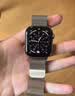 Apple/苹果 Watch S11 智能手表GPS+蜂窝款42毫米金色钛金属表壳金色米兰尼斯表带 MFAX4CH/B 实拍图