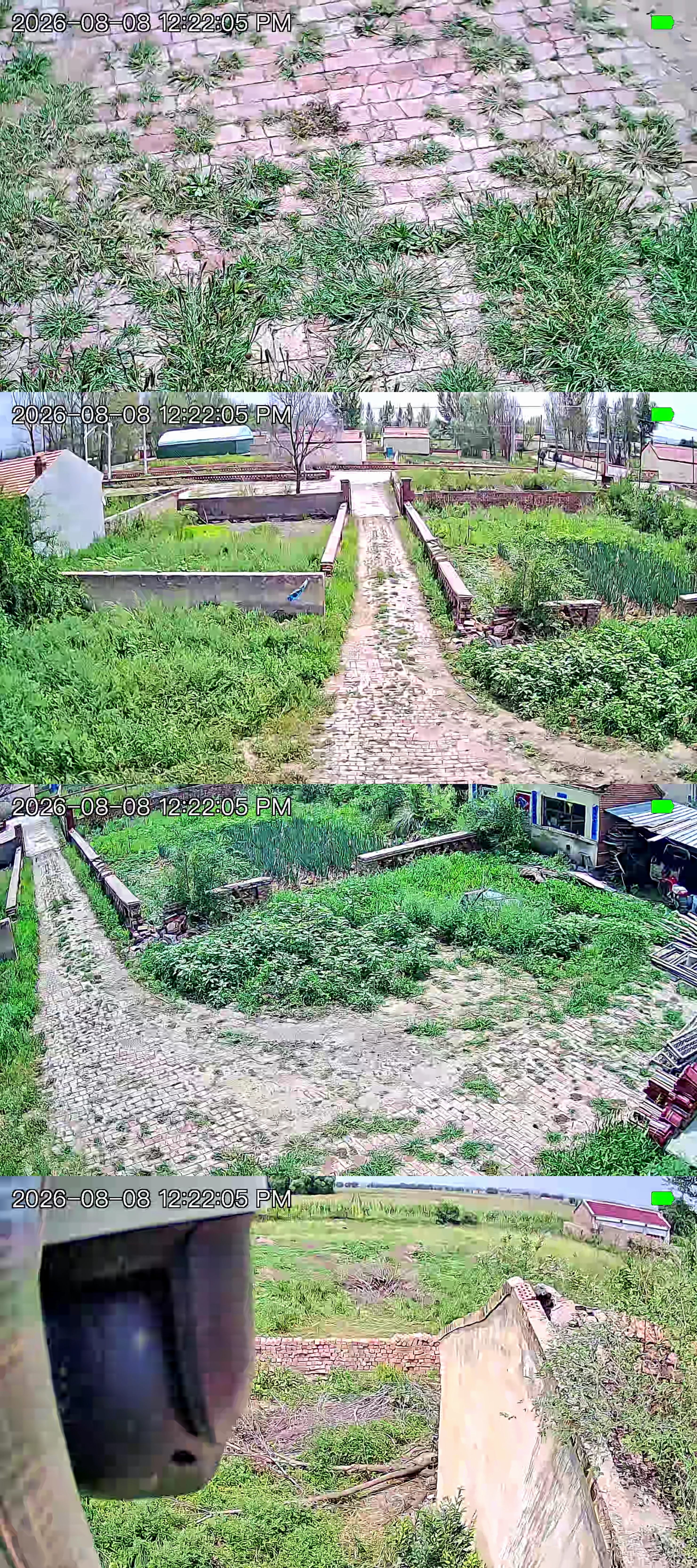 好趣太阳能监控摄像头室外五镜头升级双板无电无网4g内置AI大模型360度无死角带全景夜视持久续航 实拍图