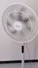 美的（Midea）【闪拆系列】一键闪电拆装直流变频家用语音电风扇一级能效静音落地扇大风力卧室立式电扇SDJ30BC 实拍图