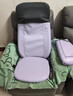 傲胜（OSIM）按摩靠垫 颈椎腰背部按摩仪 家用多功能按摩椅按摩器 OS-290S 紫色七夕礼物男女 实拍图