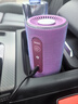 DGQ车载空气净化器车内新车除甲醛除异味汽车除味车用去异味甲醛臭氧 4G版 炫彩紫 实拍图
