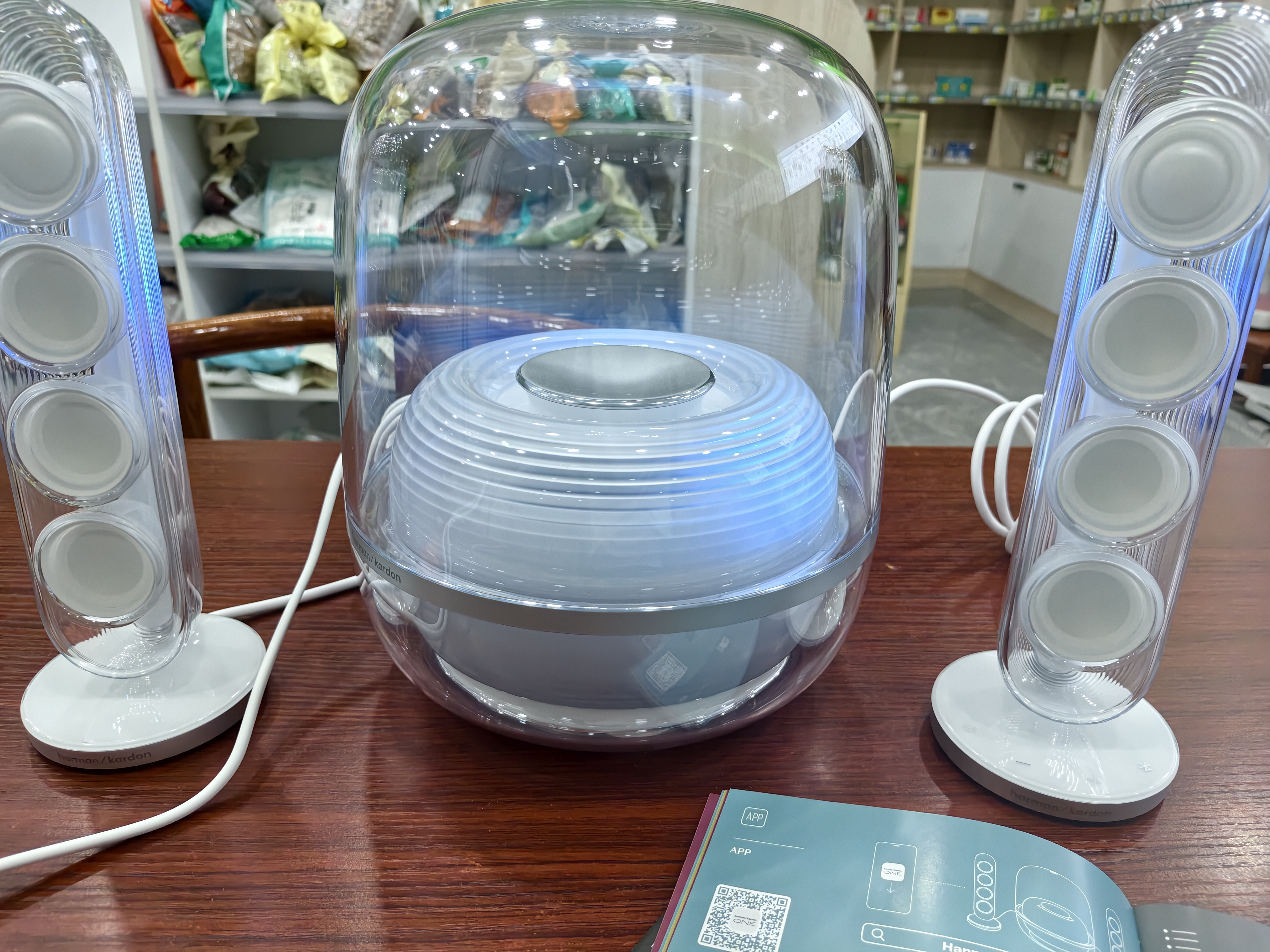 哈曼卡顿（Harman/Kardon）【只换不修】Soundsticks5音箱 音乐流光版居家艺术音箱电竞5代音响 水晶4升级版 礼物 水晶5 实拍图