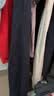 优衣库麻混纺舒适长裤/常规款女装/休闲裤26春夏新款482246 69 藏青色 L 实拍图