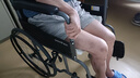 鱼跃（yuwell）手动轮椅车大轮轻便可折叠老人专用出行代步仅14kg加固钢管H051 实拍图