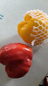 彩椒五彩甜椒水果圆椒不辣太空椒灯笼椒新鲜可即食减脂蔬菜 山东彩椒红+黄1斤净重 实拍图