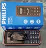 飞利浦（PHILIPS）老年人手机4G全网通46天超长待机137%大音量喇叭防刮耐磨大按键大屏大字直板老年机 海军蓝 实拍图
