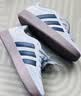 adidas「T头鞋」BARREDA休闲板鞋德训鞋男女阿迪达斯官方轻运动   灰色/黑色/树脂黄   42 实拍图