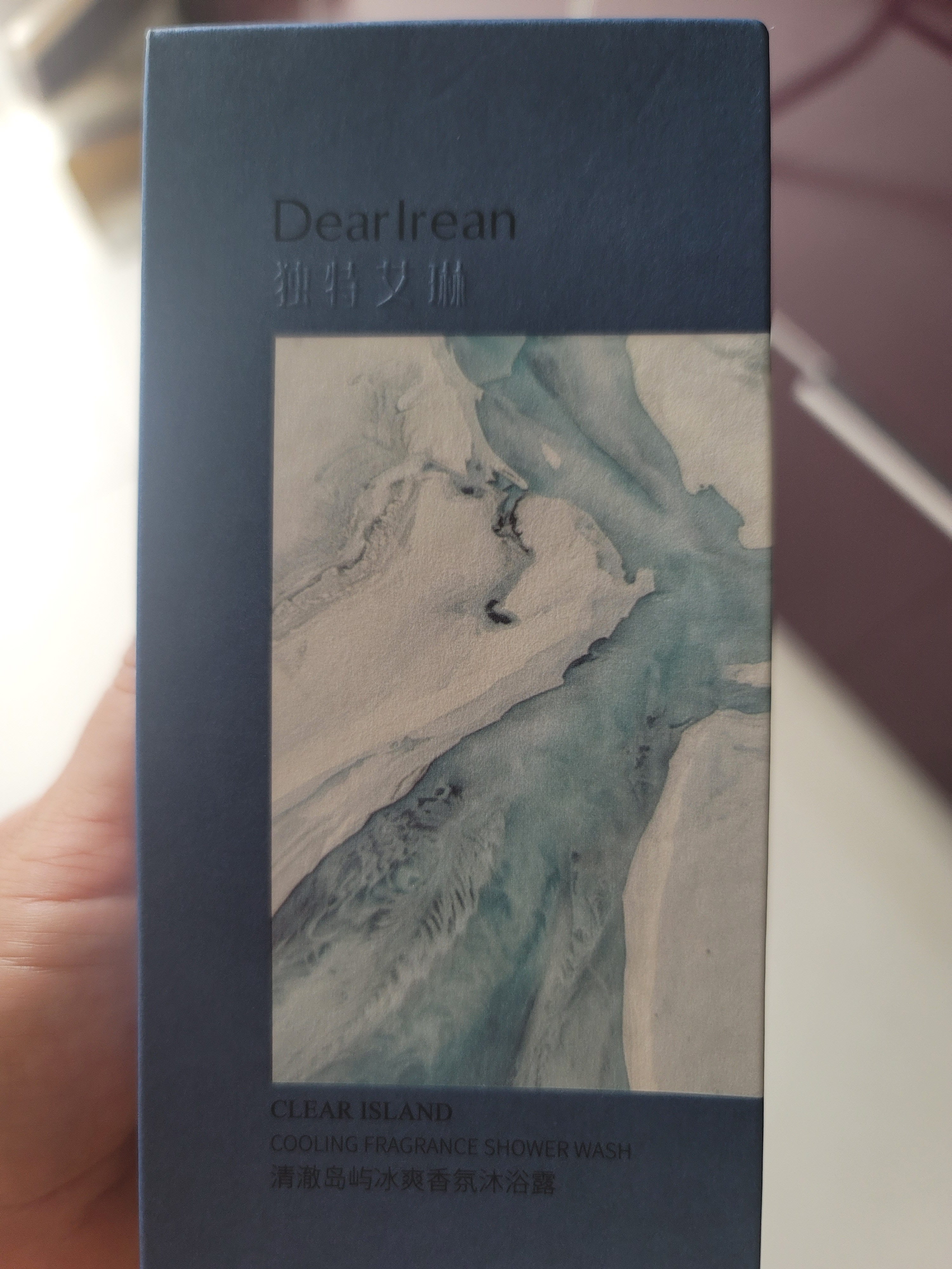 独特艾琳（Dear lrean）冰爽香氛沐浴露保湿滋润清洁控油凉感男士淋浴液持久留香350ml 实拍图