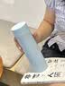 米家旋盖保温杯 500ml 雾蓝色 316 不锈钢学生便携咖啡水杯 实拍图